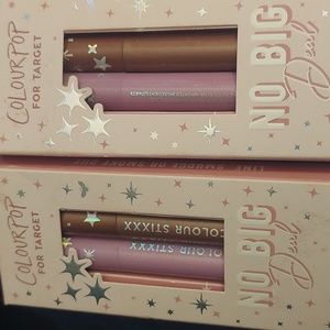 NEW LOT OF 2 Packs New Colourpop Colour Stixx Duo in No Big Deal